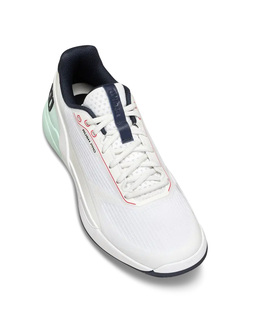 Wilson Rush Pro 5 (White/Bay/Fiery Coral)