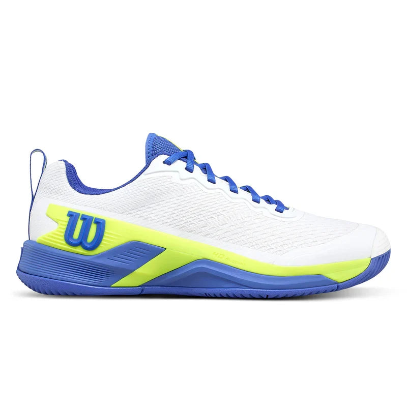 Wilson Rush Pro 4.5 (White, Amparo Blue, Safety Yellow)