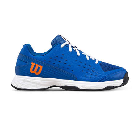 Wilson Rush Pro Ace Junior (Deja vu Blue, Tiger Orange, White)